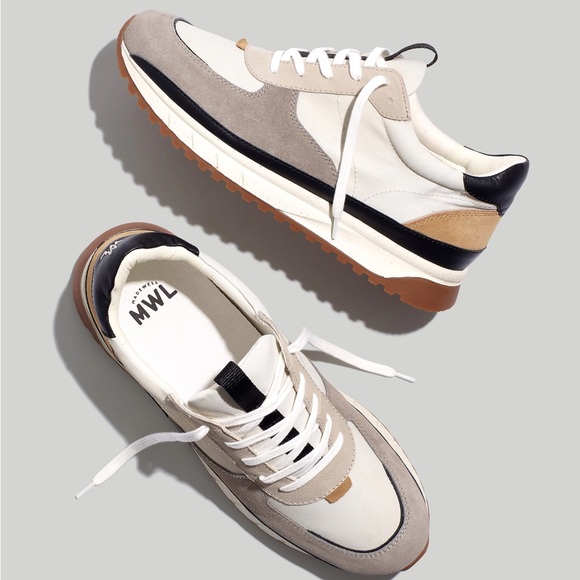 Madewell Other - Kickoff Trainer Sneakers in Canvas and Suede